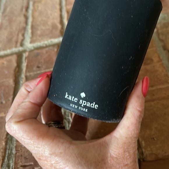 Kate Spade Black His & Hers Rubber Koozies - Picture 4 of 5